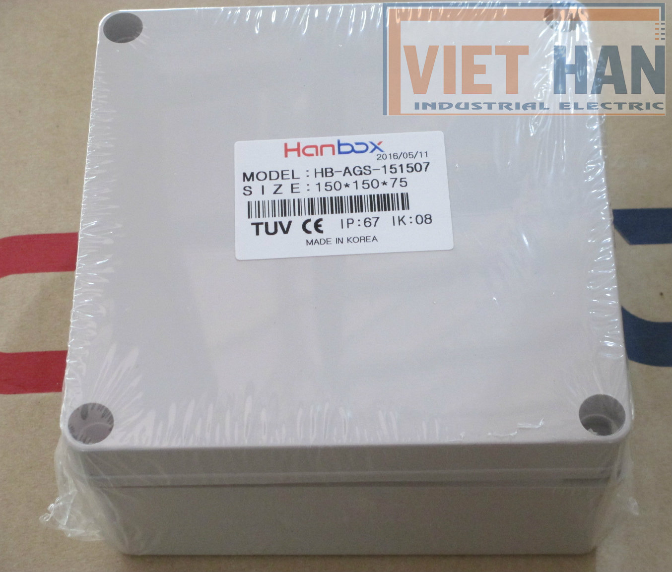 Hộp chống thấm bằng nhựa IP67 HanBox HB-AGS-151507